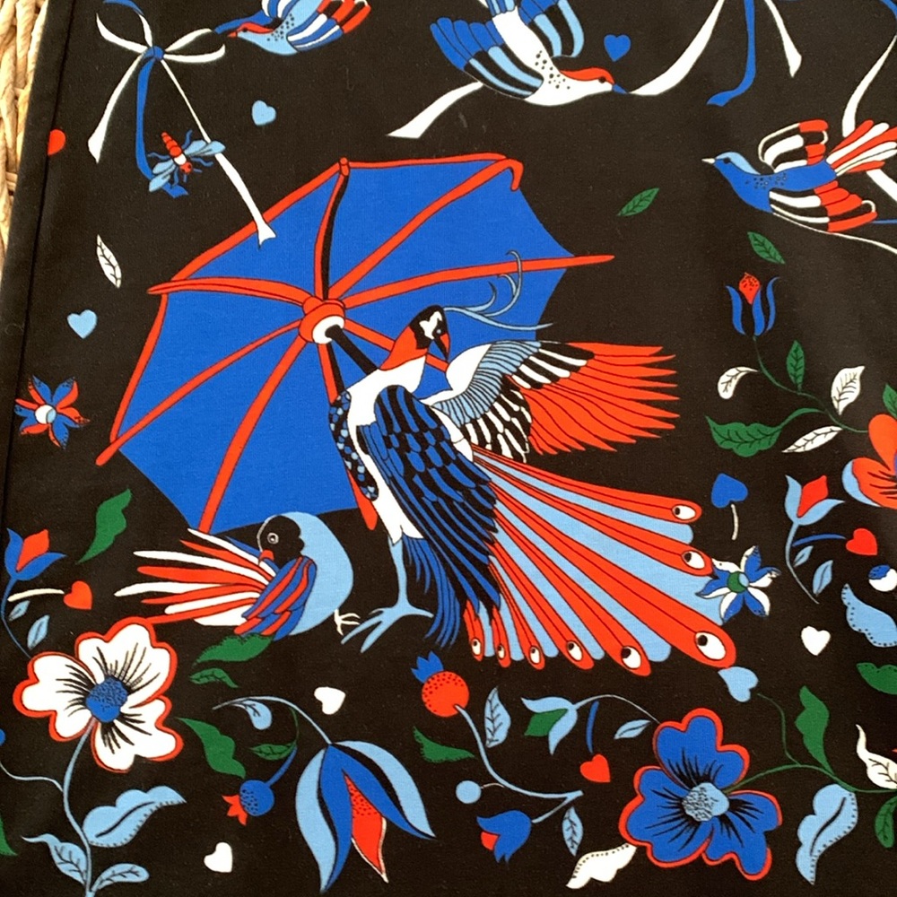 Tory Burch Paradise Bird Tshirt Dress - Picture 10 of 15